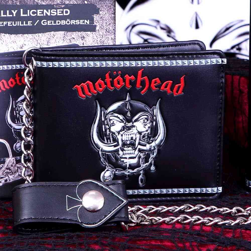 Nemesis Now Motorhead - Motorhead Bifold Geldbörse - Schwarz